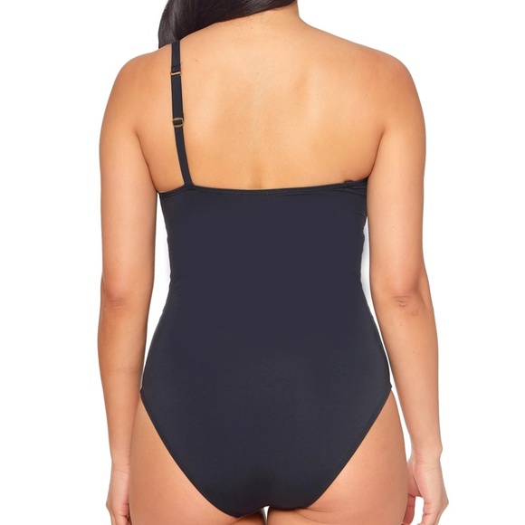 Bleu Rod Beattie Behind the Seams One-Shoulder One-Piece Swimsuit - Picture 2 of 5